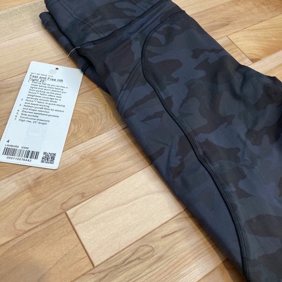 Lululemon Fast and Free HR Tight 25" - Picture 3 of 4